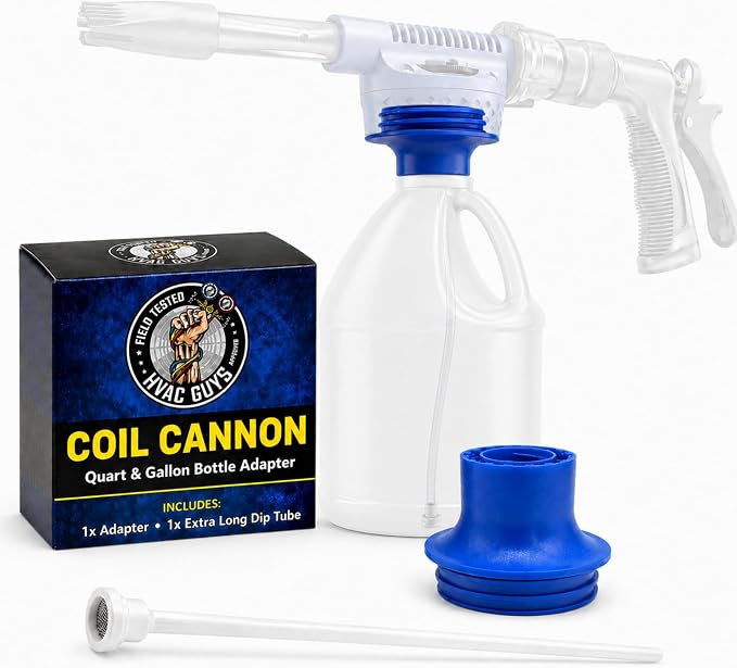 HVAC Guys Coil Cannon Quart & Gallon Bottle Adapter ONLY