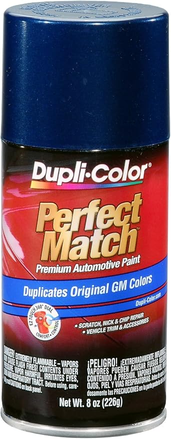 Dupli-Color (EBGM05067-6 PK Indigo Metallic Exact-Match Automotive Paint For GM Vehicles - 8 oz. Aerosol, (Case of 6)