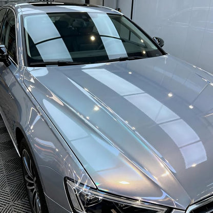 MHOO 7.5 Mil TPU Clear Paint Protection Film for Cars, 12inX50ft，High Gloss Self-Healing Anti-Yellowing Automotive Wrap, Large roll Material Suitable for Vehicle Protection