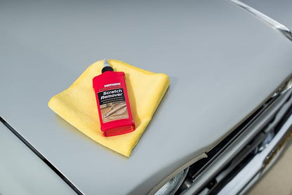 Mothers California Gold Scratch Remover, 8 oz. – Safely & Effectively Eliminates Light Scratches, Scuffs & Transfers from Paint & Clearcoat, Restores Shine Around Handles and High-Touch Areas (08408)