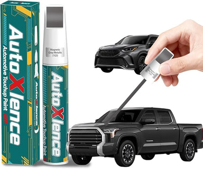 1G3 Magnetic Gray Metallic Touch Up Paint Compatible with Toyota Car Paint Pen Scratch Repair Automotive Scratch Remover Fix Exact Color Match