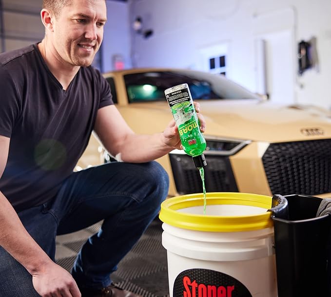 Stoner Car Care 99046 M.O.A.B. High Foaming Car Wash Soap Variety Pack – pH-Neutral, Ultra Concentrated, Safe for Wax & Sealants, Works with Foam Cannon or Bucket – 16 fl oz (Pack of 4)