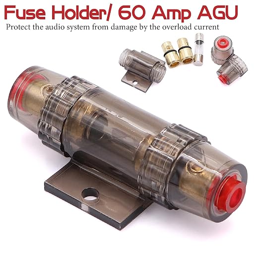 4 Gauge Amp Subwoofer Wiring Kit,Make Connections and Brings Power to Your Amplifier,Audio,Subwoofers and Speakers