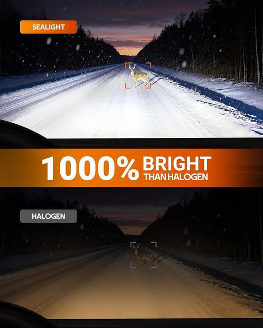 Fit For Honda CRV 2015 2016 2017 2018 2019 2020 2021 Light Bulbs, 9005/HB3 + H11/H9/H8 + H11 Fog Lights 6500K Cool White Combo Kit, Plug-N-Play, 92000LM 800% Brighter, -40°F Instant Start, Pack of 6
