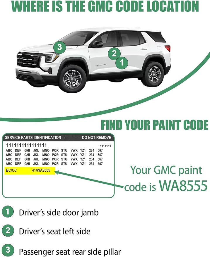 Siren Red/Crimson Red(G1E/WA405Y) Touch Up Paint Pen for GMC,Car Paint Scratch Repair Pen Quick and Easy Fix Auto Paint Scratch
