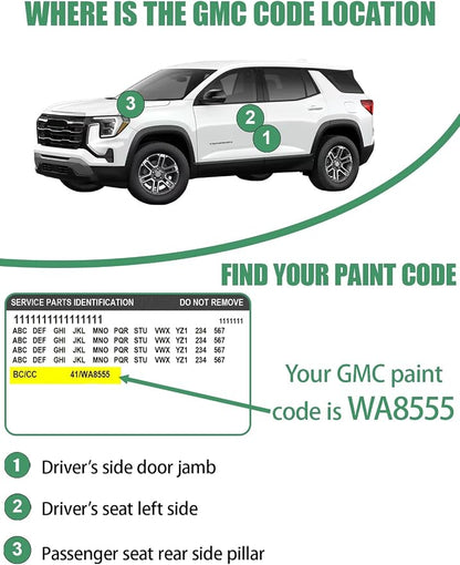 Siren Red/Crimson Red(G1E/WA405Y) Touch Up Paint Pen for GMC,Car Paint Scratch Repair Pen Quick and Easy Fix Auto Paint Scratch