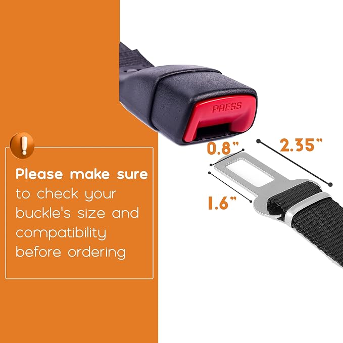 Mr. Pen- Dog Seat Belt, 2 Pack, Adjustable Dog Seat Belt for Car | Dog Seatbelt, Dog Car Seat Belts, Seat Belt for Dogs in Car, Dog Car Seat Belt, Dog Car Leash, Dog Seatbelt Harness