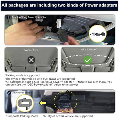 Mangoal 4K Dash Cam Custom fit for Mazda CX-50 2025 2026(Model B), UHD 2160P Video, Free App & WiFi, GPS, 64GB Card