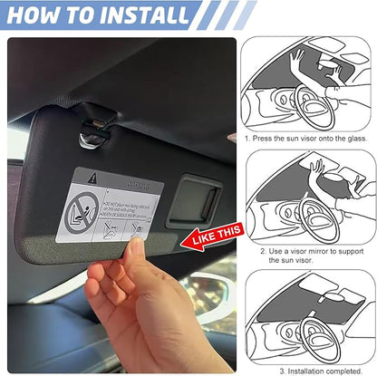 Pink Bow Car Windshield Sun Shade, Foldable UV Protection Window Sunshade with Silver Edging & Storage Pouch, Auto Interior Accessories for Sedan, SUV & Hatchback