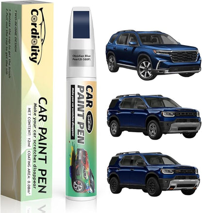 Obsidian Blue Pearl(B-588P) Touch Up Paint Pen for Honda,Car Paint Scratch Repair Pen Quick and Easy Fix Auto Paint Scratch