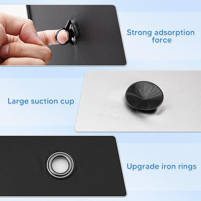 KUST 4-Pack Side Window Sun Shade for 2014-2025 Dodge RAM ProMaster 1500 2500 3500, Interior Accessories Cargo Van Sunshade Full Coverage Window Shades Silver & Black, Sun Shield Blocks UV Rays Heat