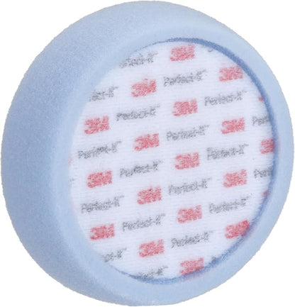 3M Perfect-It Ultrafine Foam Polishing Pad, 30043, 4 in, Single Sided, 2 Pads, Eliminate Polish Swirls, Sparkling Paint Finish for Automotive