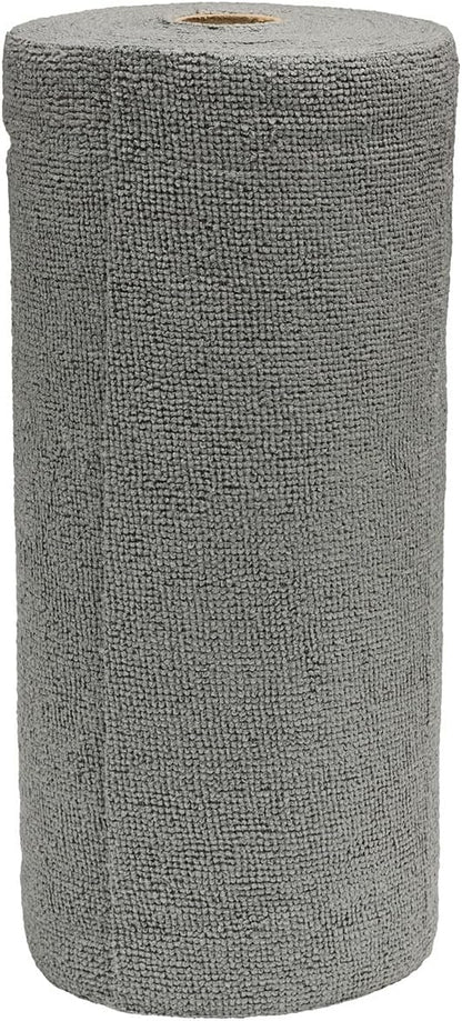 Eastwood Concours Tear Away Microfiber Towel Roll | Machine Washable and Reusable Micro Fiber Cleaning Cloth Rags | Best for Home, Garage, and Workshop Car Cleaning Supplies | 50 Sheets per Roll