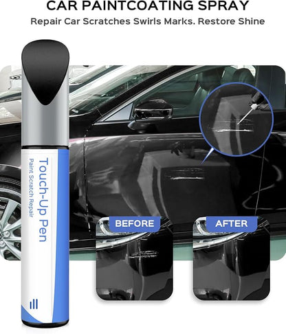 A3F Brilliant Black Touch Up Paint Compatible with Mazda Exact Match Chips and Nicks Touch Up