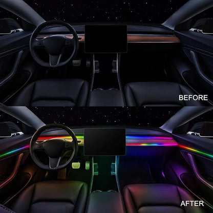 Dreamcolor Interior Car Light 43-inch, which fit for dreamcolor Main Controller Module and Sub-Controller Module kit (not Including) of The LED LAMP APP