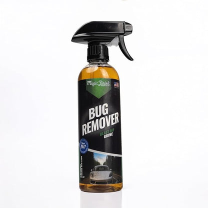 Magic Finish Car Bug Remover Spray (16 fl oz) – Fast-Acting Spray for Road Grime and Organic Residue – Car Cleaning Supplies for Paint, Glass, Plastic & Chrome