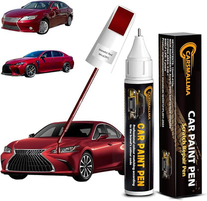 Car Touch Up Paint(3R1 Matador Red Mica) for Toyota, Color Accurate Car Scratch Repair Remover Pen,Automotive Paint Quick & Easy to fix vehicle Chips and Nicks Scuff