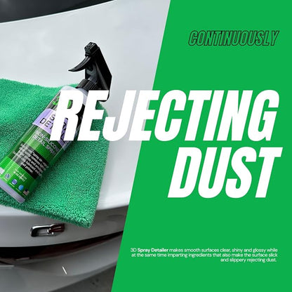 3D Spray Detailer - Silicone-Free Body Shop Detailer Spray for Freshly Painted Vehicles 16oz