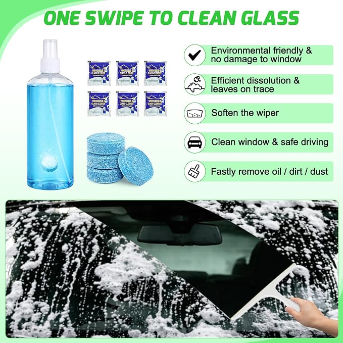 Nilight 37PCS Car Detailing Kit Auto Cleaning Tools Wash Set with Storage Carry Bag Home Use for Interior Exterior Deep Clean Car Care Windshield Dashboard Seat Air Vents Wheels Tires, Green