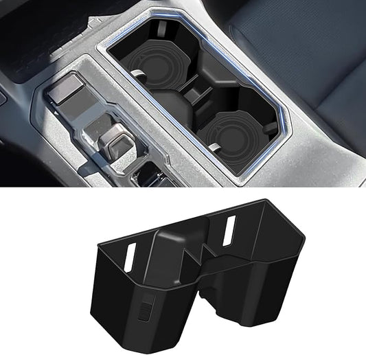 Silicone Cup Holder Inserts for Toyota RAV4 2026 Accessories, Non-Slip Silicone Center Console Protector Organizer to Prevent Spills & Scratches for RAV4 Interior Accessories
