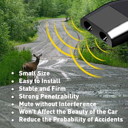 8 Pcs Deer Deer Whistles Warning Whistle for Cars, Motorcycles, Trucks, RVs- New