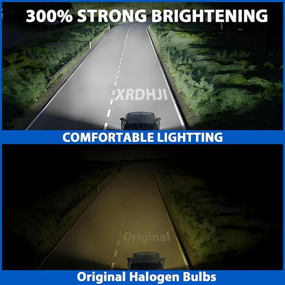 Fit for 2003 2004 2005 Dodge Ram 1500 2500 3500 High Performance Halogen Headlight Bulbs,9007 High Low Beam +9145 Foglamp Replacement Bulbs Kit, Plug and Play,Pack of 4