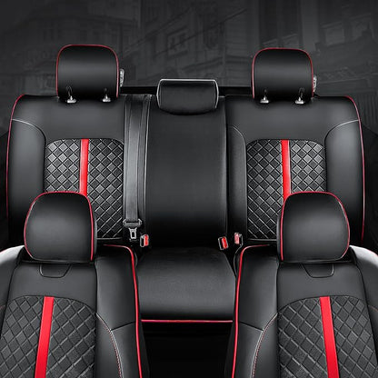 Carlimeki Tacoma Seat Covers Custom Fit for 2005 2006 2007 2008 2009 2010 2011 2012 2013 2014 2015 Crew Cab 2nd Gen Tacoma Base, PreRunner, TRD Pro - Center Console Armrest Covers - Fully Covered