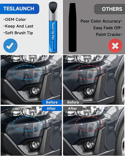 61K Dark Gray Metallic Compatible with Subaru Exact Match Touch Up Paint Car Scratch Repair