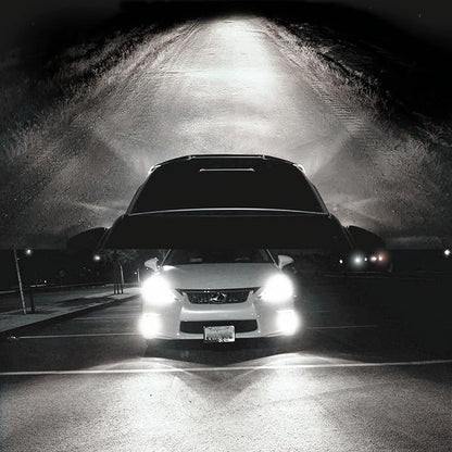 9012 Halogen Headlight Bulb 12V 55W, Auto Light Hir2 For High & Low Beam White 5000K Headlamp Head light Super Bright Long Life 2 pack