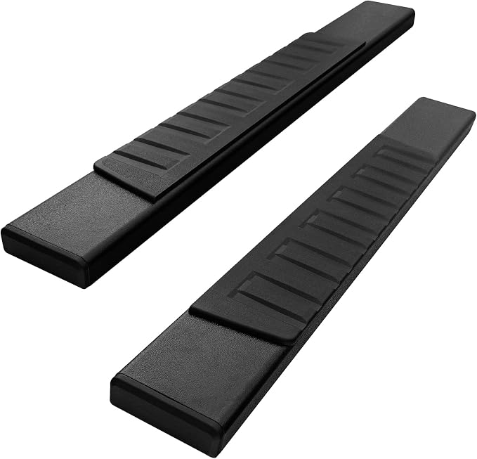 6 Inche Running Boards Compatible with 2004-2014 Ford F150 Regular Cab, Carbon Steel Truck Side Step Nerf Bars Black Regular/Standard/Single Cab