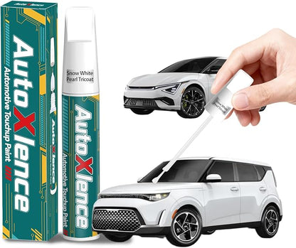 Snow White Pearl Tricoat(SWP) Touch Up Paint Compatible with Kia Car Paint Pen Scratch Repair Automotive Scratch Remover Fix Exact Color Match