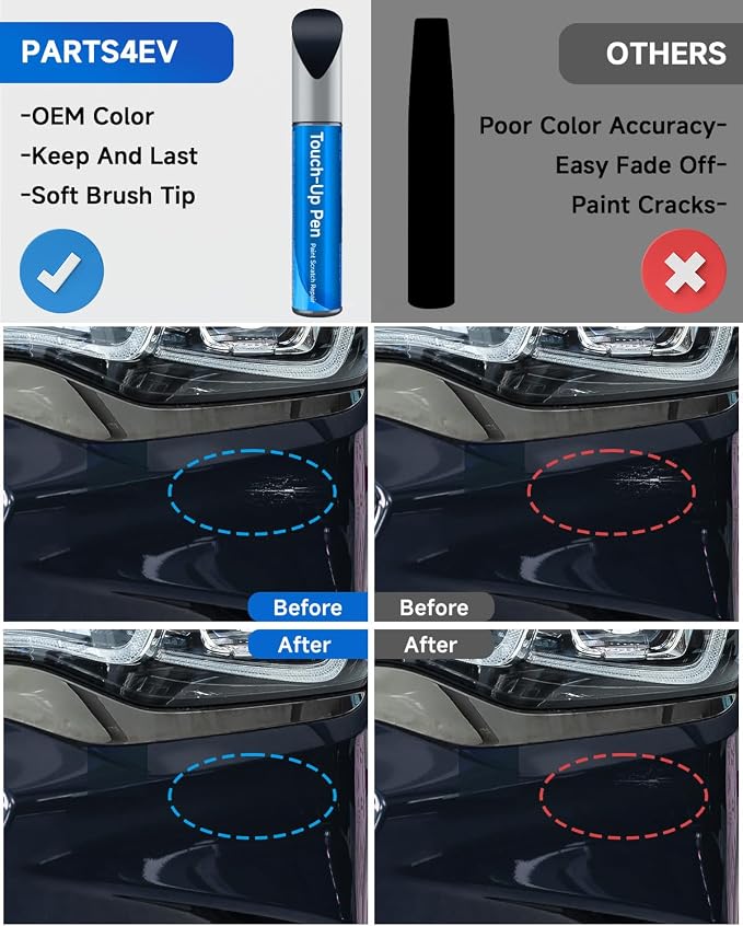 Touch Up Paint Compatible with Chevrolet Exact Match Touch Up Paint Car Scratch Repair (Lakeshore Blue Metallic（GXP/WA136H）)