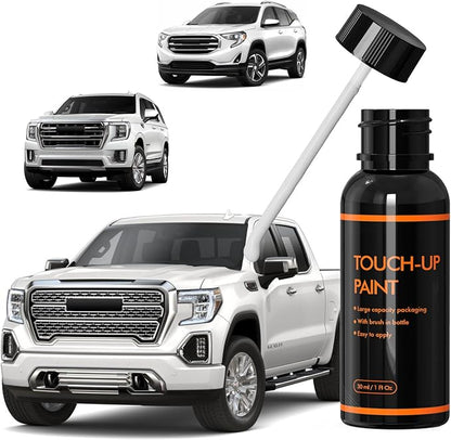 G1W/WA140X Iridescent Pearl/White Frost Touch Up Paint Compatible With GMC, DIY Car Paint Scratch Repair Kit, Automotive Paints, Quick & Easy Fix Scratch Repair for Sierra/Terrain/Yukon/Acadia