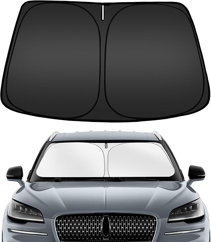 ARISMOTOR Windshield Sun Shade for Lincoln Aviator 2020-2025 2026, Custom Fit Foldable Front Window Sunshade Sun Visor Protector, Block UV Rays Keep Your Car Cooler