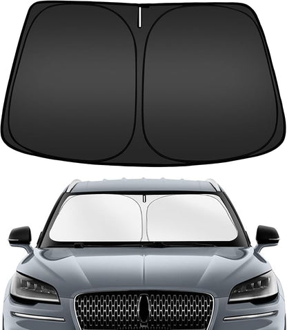 ARISMOTOR Windshield Sun Shade for Lincoln Aviator 2020-2025 2026, Custom Fit Foldable Front Window Sunshade Sun Visor Protector, Block UV Rays Keep Your Car Cooler