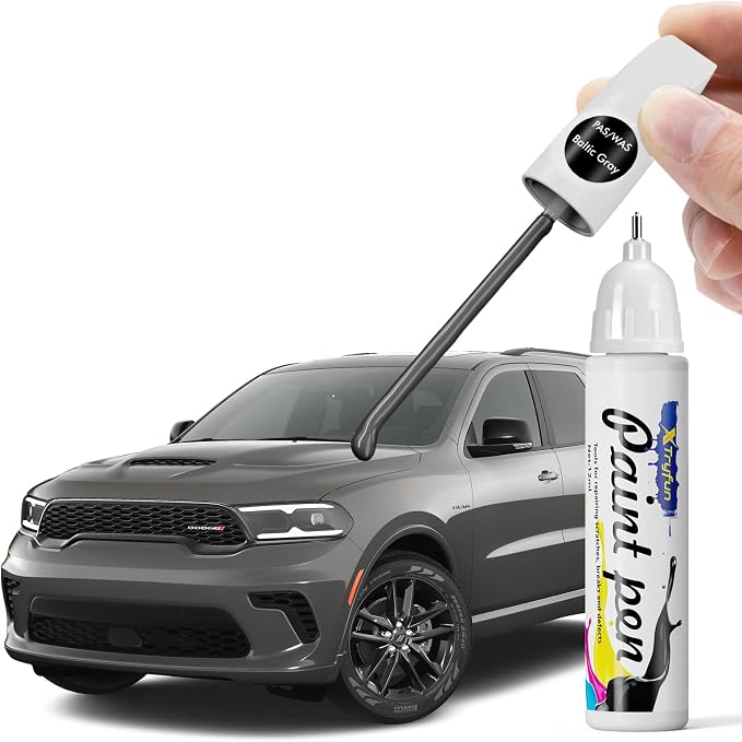 PAS/WAS Vapor Gray Touch Up Paint Compatible with Dodge, DIY Car Paint Scratch Repair, Automotive Paints, Quick & Easy Fix Scratch Repair for Charger/Durango