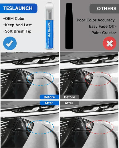 45P Sonic Silver Metallic Touch Up Paint Compatible with Mazda Exact Match Touch Up Paint Car Scratch Repair