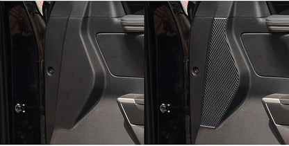NVCNX Real Premium Carbon Fiber for Toyota Tundra 2022-2026 / Sequoia 2023-2026 2024 2025 Truck Pickup SUV Car Door Panel Cover Interior Trim Accessories Thick Overlay Sticker Decal 2PCs