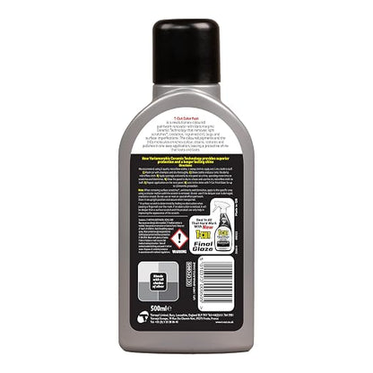 T-Cut Color Fast 3-in-1 Paint Restorer, Silver - Scratch Remover, Ceramic Car Wax & Color Enhancer - Removes Swirls & Oxidation, 17 oz