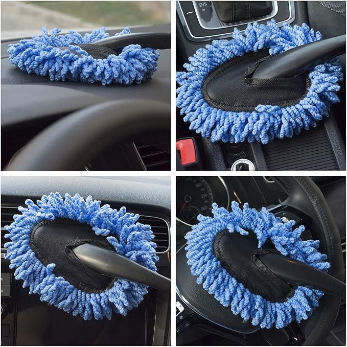 Microfiber Car Duster Extendable Handle Interior Exterior Multipurpose Cleaning Car Brush