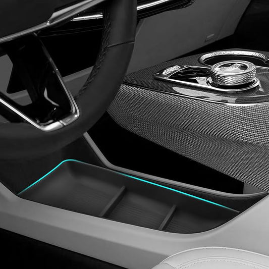 SHAOHAO for 2025 2026 Cadillac Optiq Under Console Organizer Fit for 2025 2026 Cadillac Optiq Accessories (Luxury, Sport) Lower Organizer Tray Increase Sapce 2025 2026 Optiq Under Console Tray