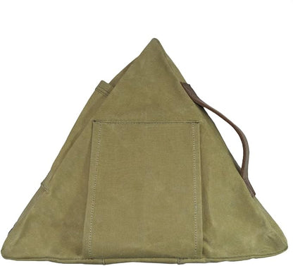 Waterproof Waxed Canvas Emergency Case For Roadside Preparedness Travel, RV, Camping, Car Handmade by Hide & Drink