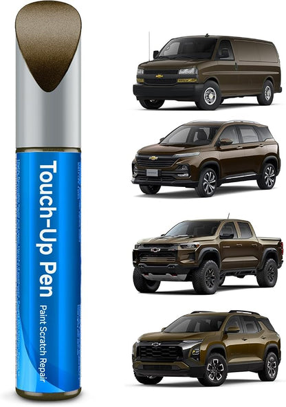 GWX/WA105V Terra Mocha Metallic Touch Up Paint Compatible with Chevrolet GMC Buick Cadillac Exact Match Touch Up Paint Car Scratch Repair
