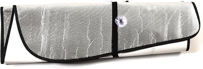 Windshield Sun Shade Compatible with Mercedes-Benz Smart #1 2022-2023 Foldable Front Windshield Sunshade Protector, Block UV Rays Keep Your Car Cooler