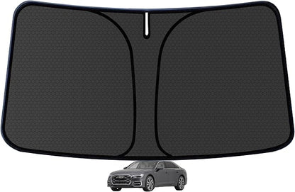 A6 Customized Windshield Sun Shade for 2019-2025 2026 A6 Front Window Sunshade Visor Protector Foldable Blocks UV Rays Keep Car Cooler Accessories