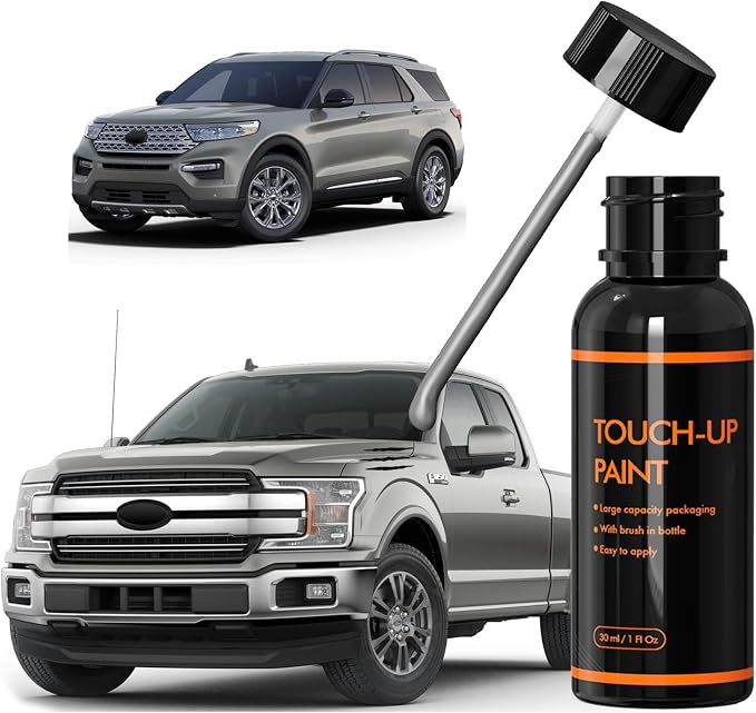 BN Silver Spruce Touch Up Paint for Ford, DIY Car Paint Scratch Repair Kit, Automotive Paints, Quick & Easy Fix Scratch Repair for F-150/Explorer/Expedition