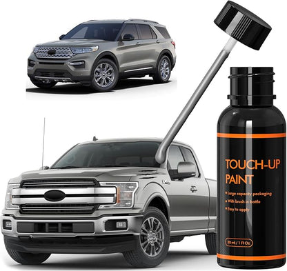 BN Silver Spruce Touch Up Paint for Ford, DIY Car Paint Scratch Repair Kit, Automotive Paints, Quick & Easy Fix Scratch Repair for F-150/Explorer/Expedition