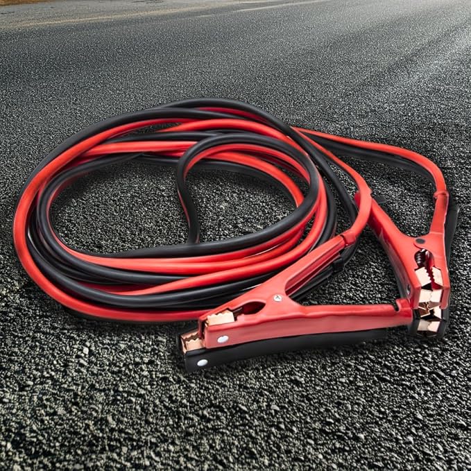 Emergency Zone Roadside Assistance Emergency Car Survival Kit. Basic, Deluxe, Premium, & Add-on's Available. (2 Pack, Heavy Duty Jumper Cables)