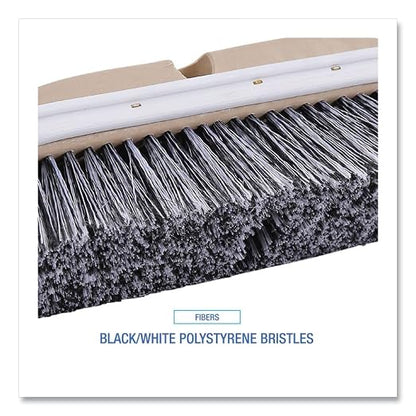 Boardwalk 8410 Polystyrene Vehicle Brush w/Vinyl Bumper, 2 1/2" Bristles, 10" Brush