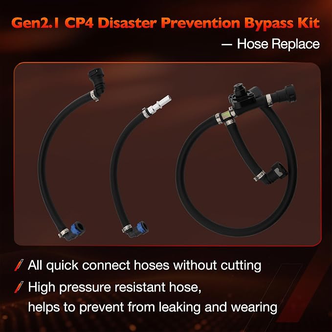 CP4-6.7F-BP-G2.1 CP4 Disaster Prevention Kit, Compatible with 2011-2025 Ford F250 F350 F450 F550 Super Duty 6.7L V8 Diesel Engine, Replace # 7031190